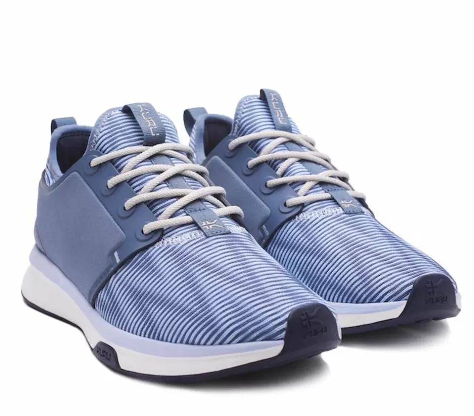 Sneakers<KURU Footwear Atom Mineral Blue-Bone Gray
