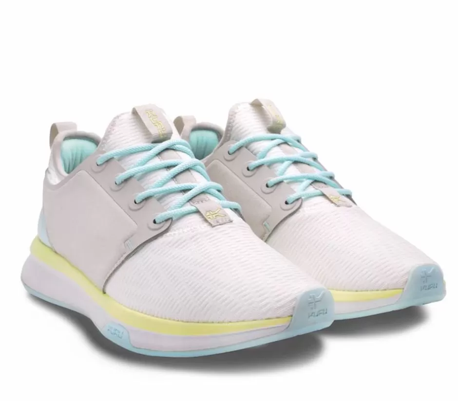 Sneakers<KURU Footwear Atom Bright White-Ice Blue