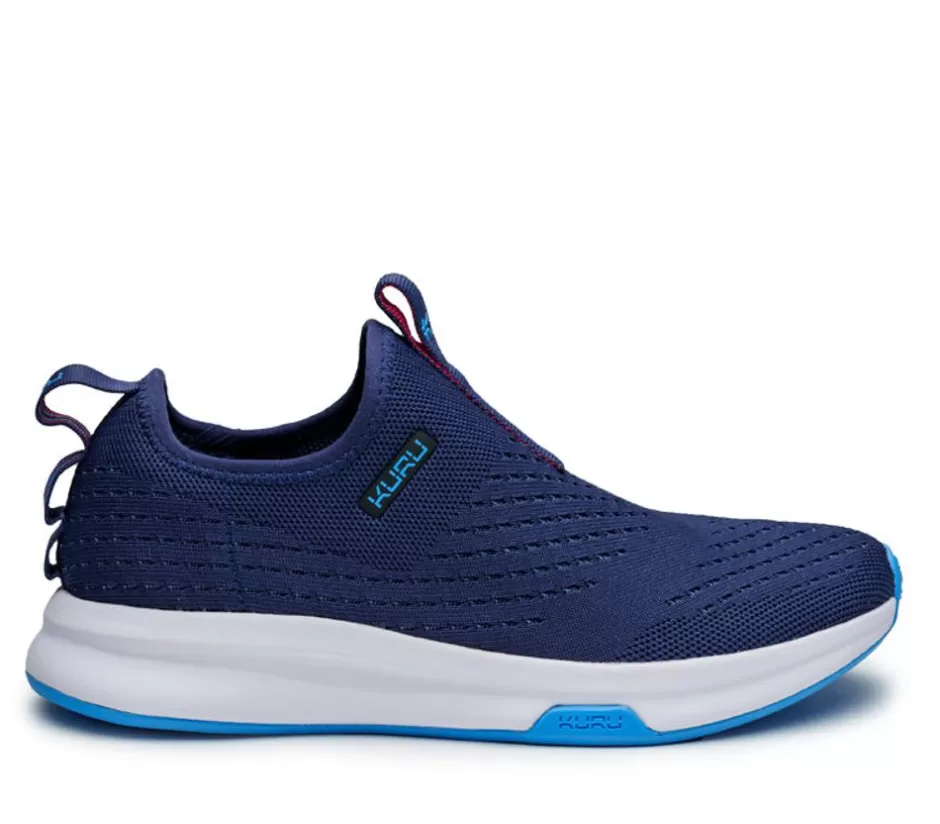 Sneakers<KURU Footwear Atom Slip-On Navy-Sky Blue