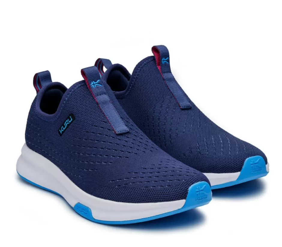 Sneakers<KURU Footwear Atom Slip-On Navy-Sky Blue