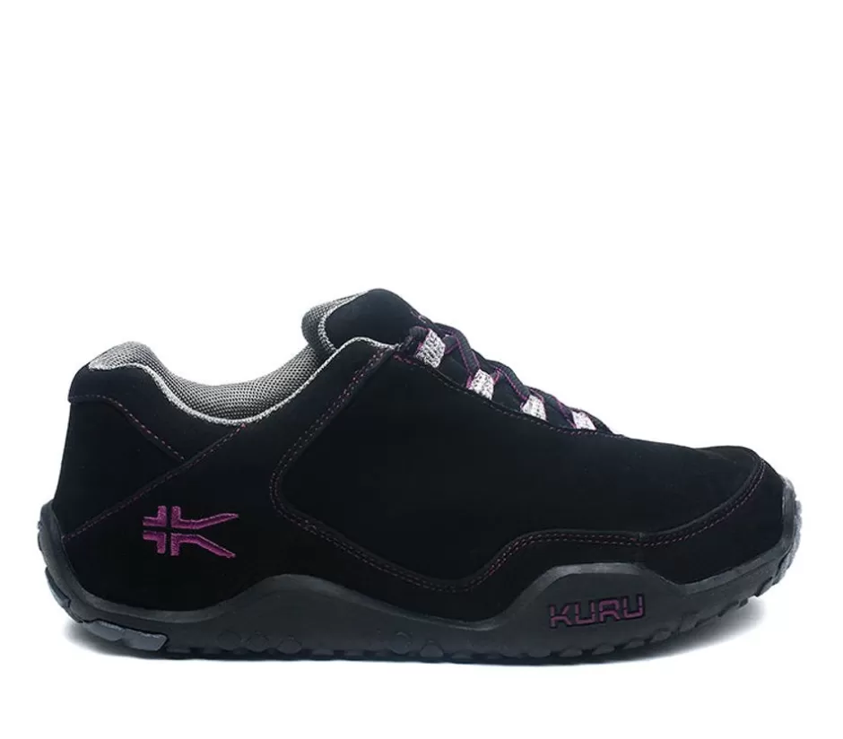 Sneakers<KURU Footwear Chicane Jet Black-Boysenberry