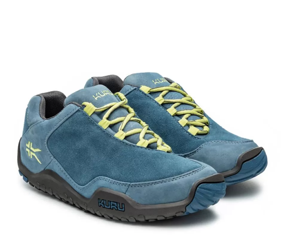 Sneakers<KURU Footwear Chicane Mineral Blue-Pale Lime