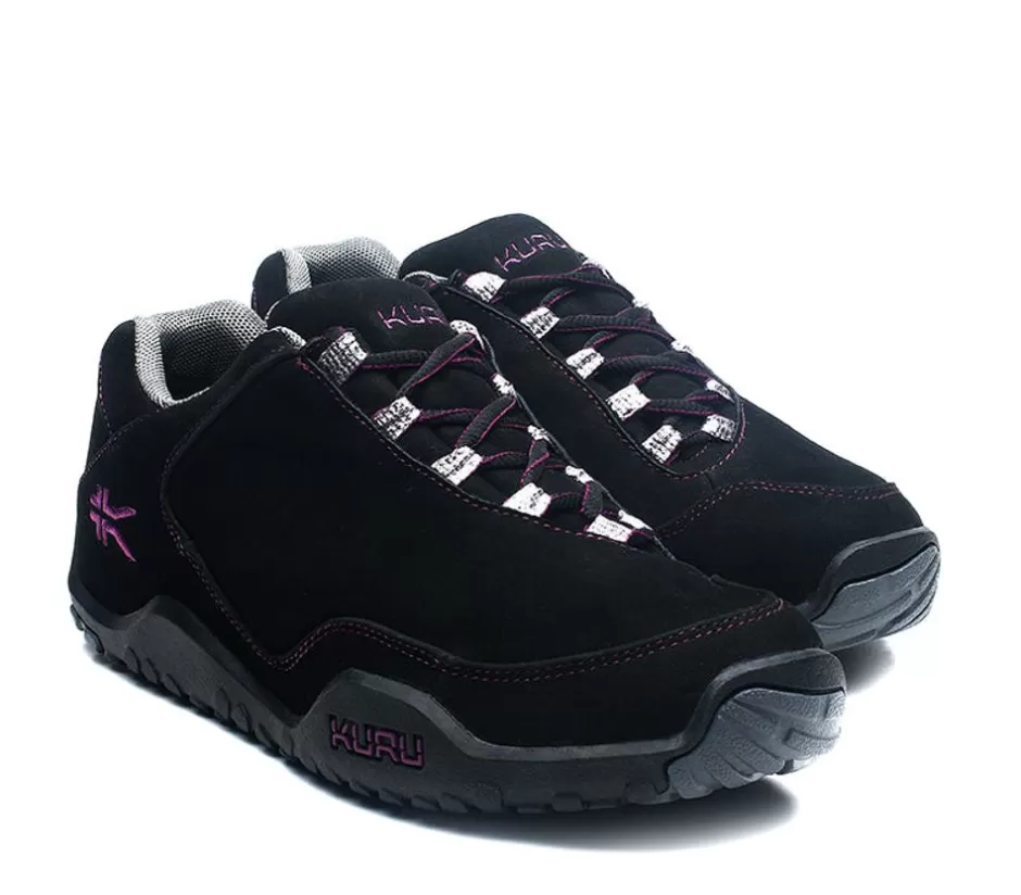 Sneakers<KURU Footwear Chicane Jet Black-Boysenberry