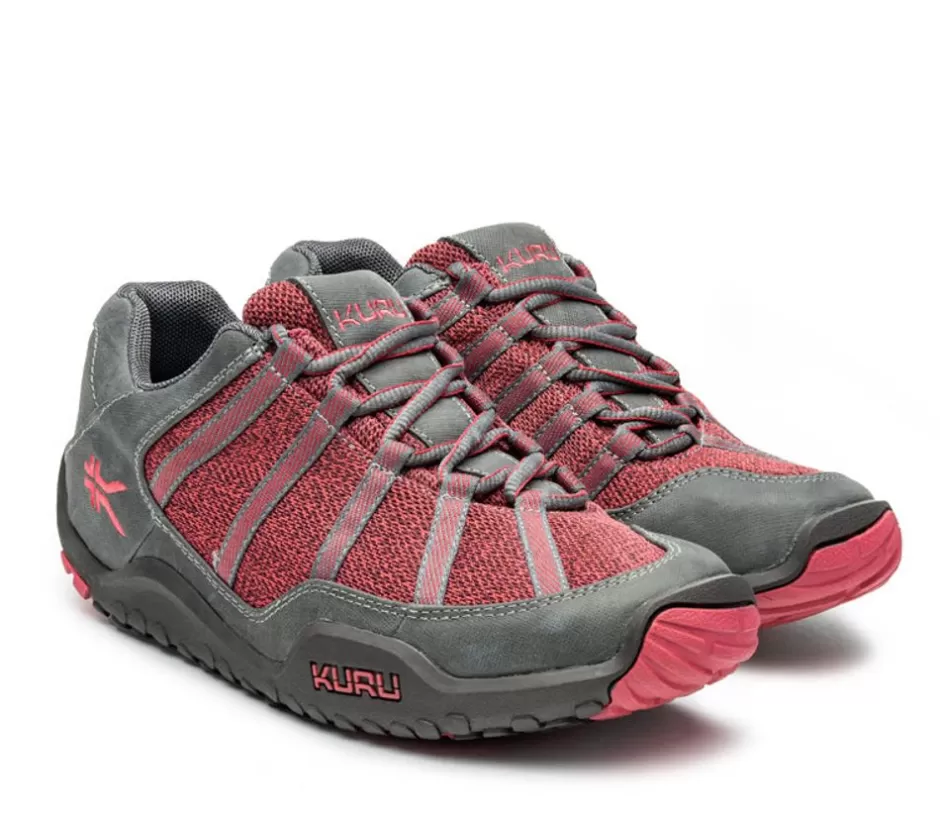 Sneakers<KURU Footwear Chicane Slate Gray-Rose Pink