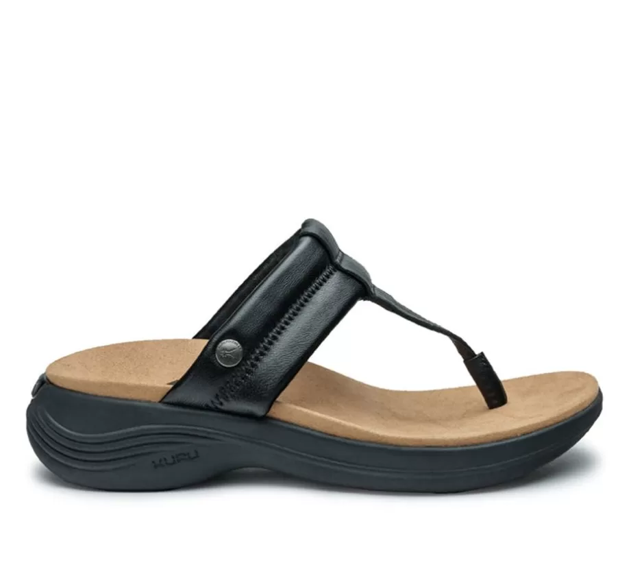 Sandals<KURU Footwear Coda Suvi Jet Black