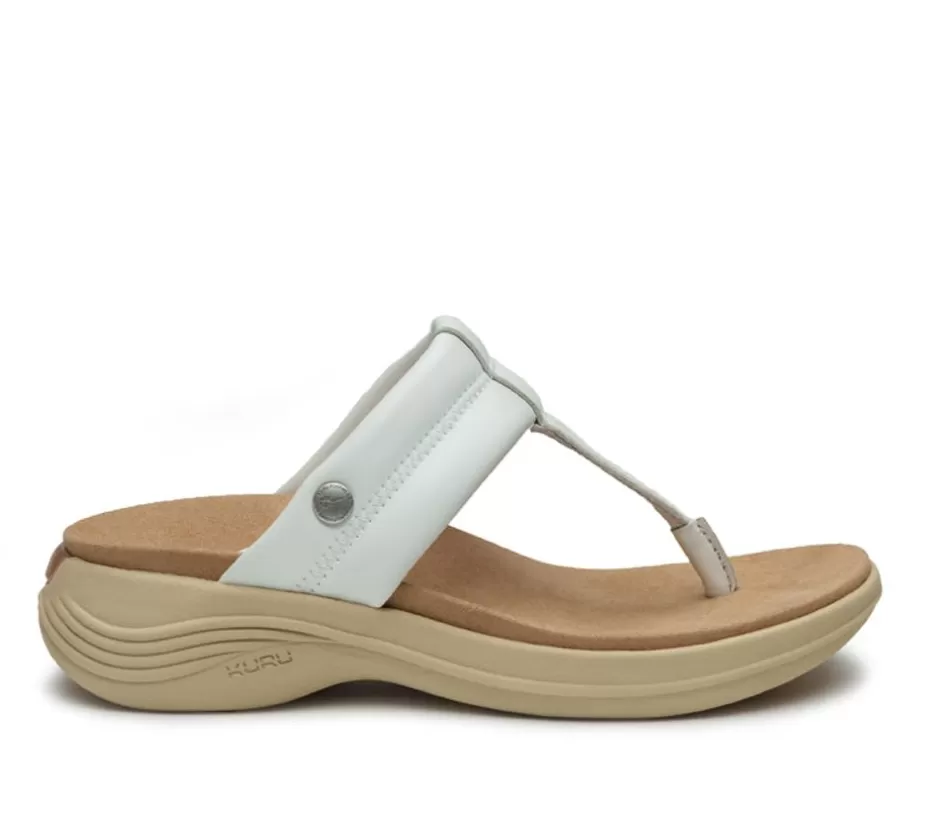 Sandals<KURU Footwear Coda Suvi White-Sand