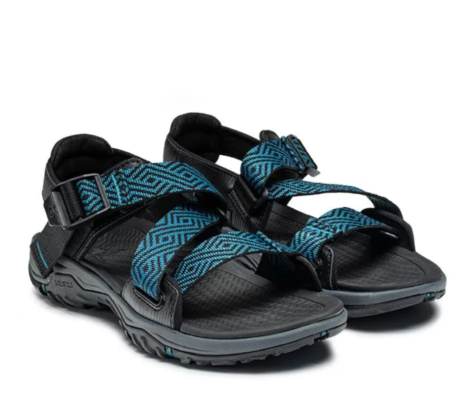 Sandals<KURU Footwear Current Jet Black-Wailea Blue