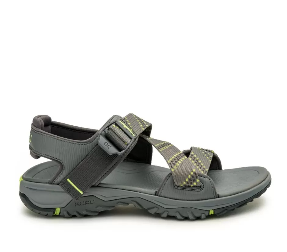 Sandals<KURU Footwear Current Slate Gray-Kuru Green