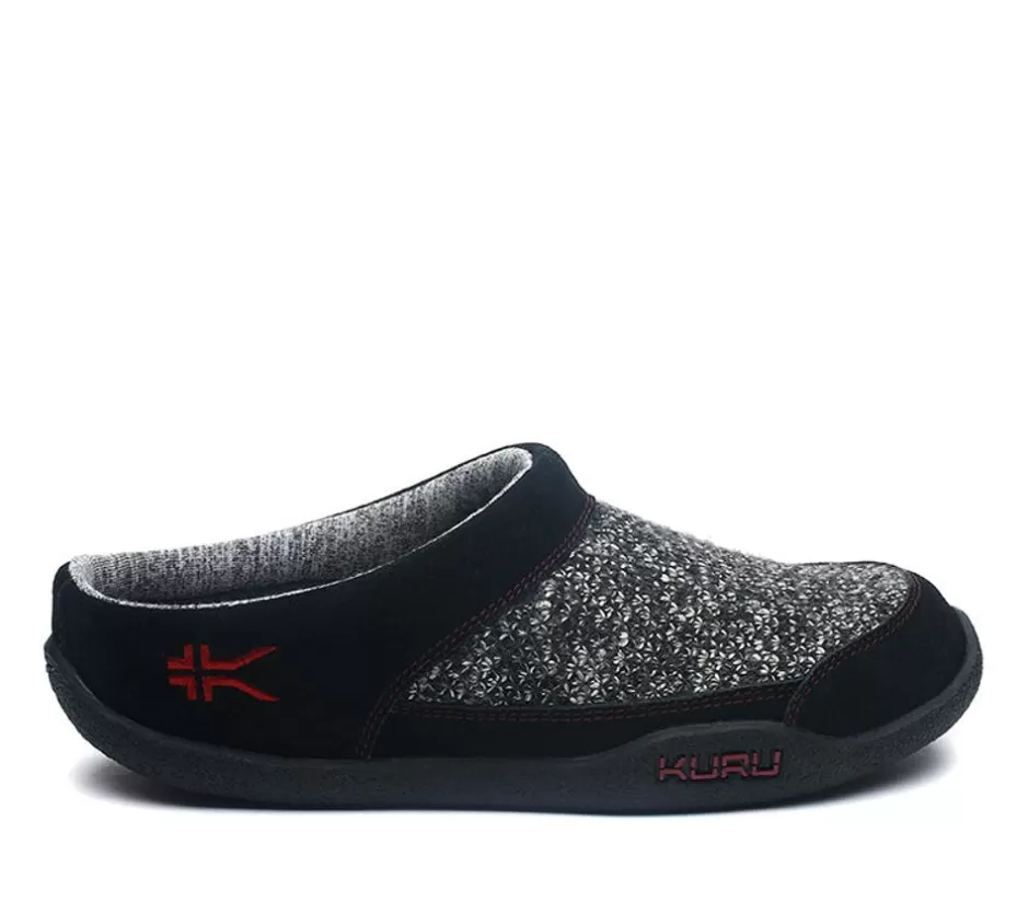 Slip-Ons<KURU Footwear Draft Black-Red Ruby