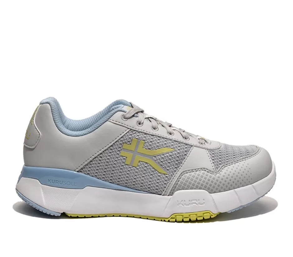 Sneakers<KURU Footwear Quantum 2.0 Dove Gray-Pale Lime-2.0