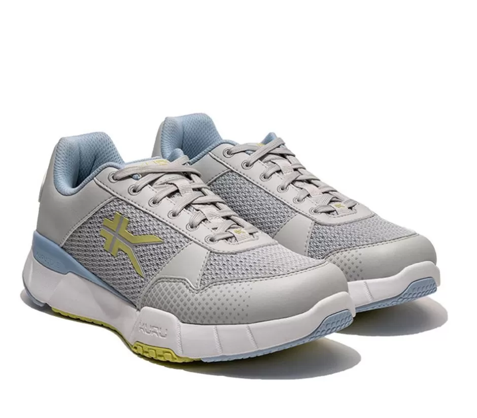 Sneakers<KURU Footwear Quantum 2.0 Dove Gray-Pale Lime-2.0