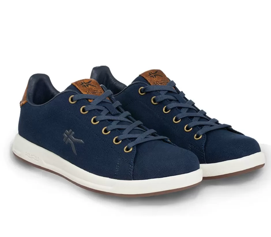 Sneakers<KURU Footwear Roam Deep Navy-White-Mustang Brown